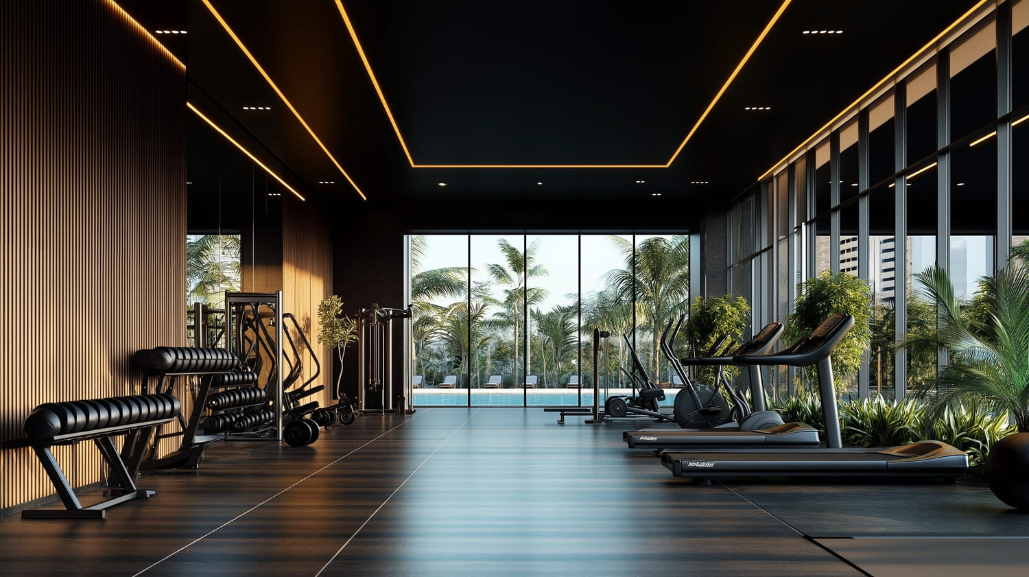 Indoor & Outdoor Gym