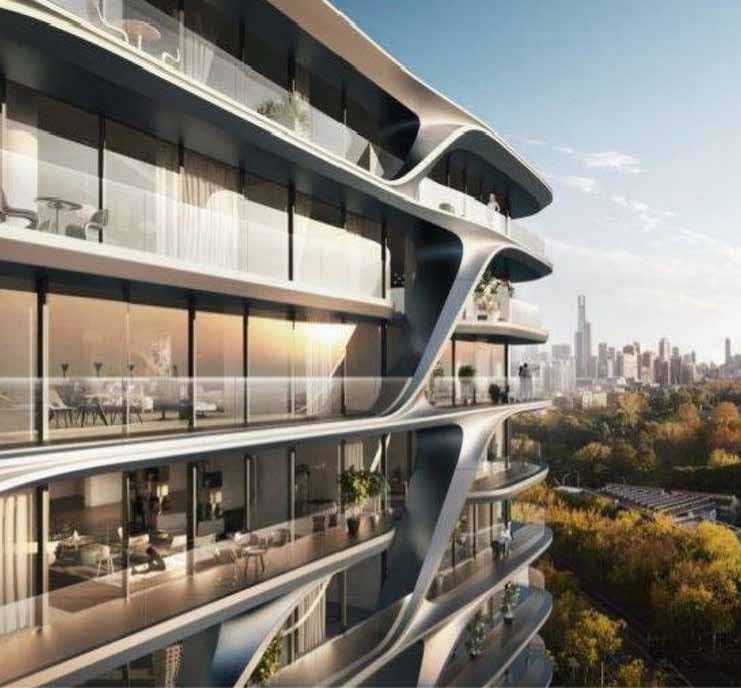 Damac Harbour Lights master plan view 1