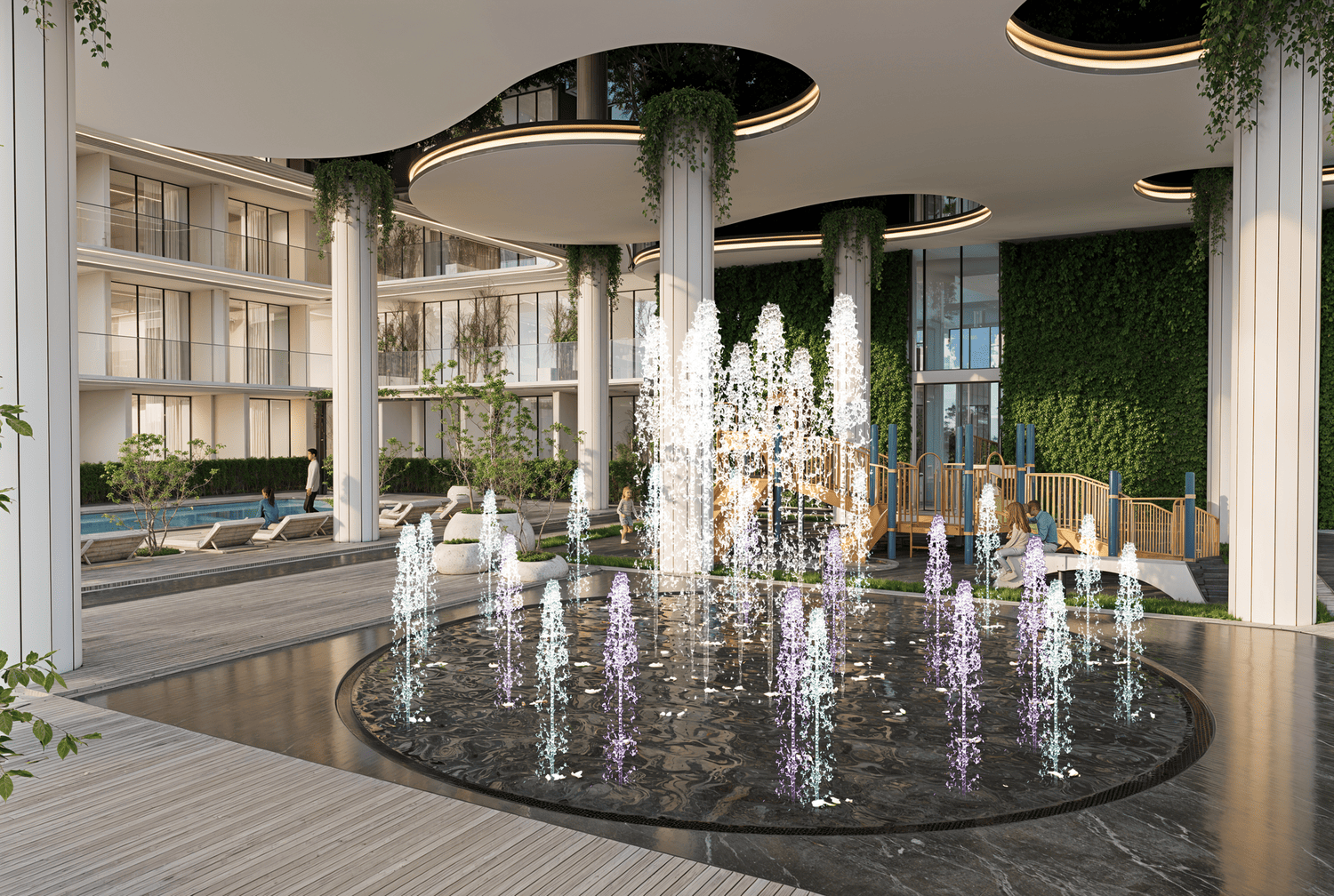 Dancing Fountains