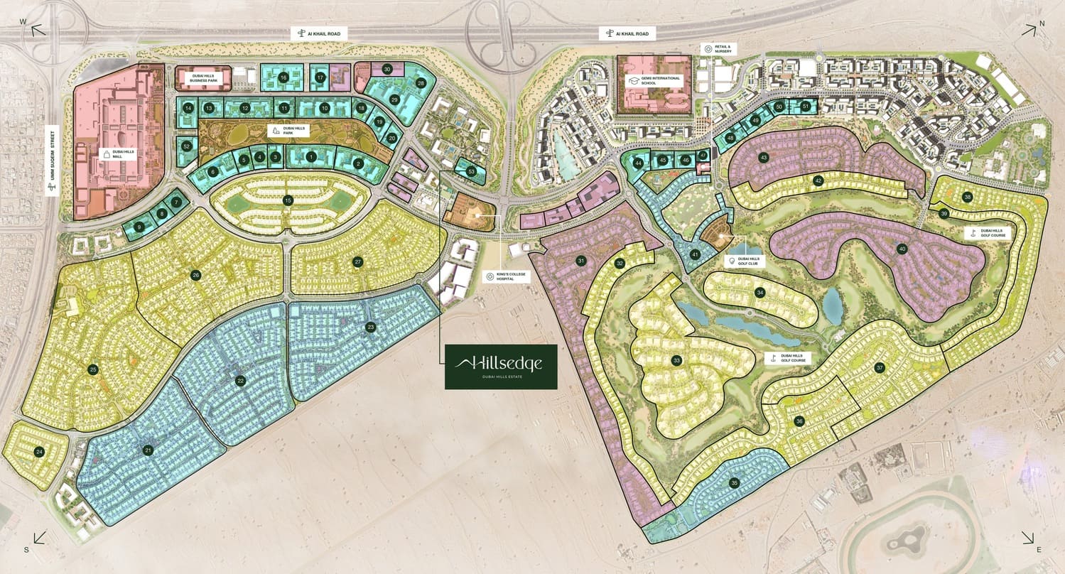 Masterplan of Hillsedge