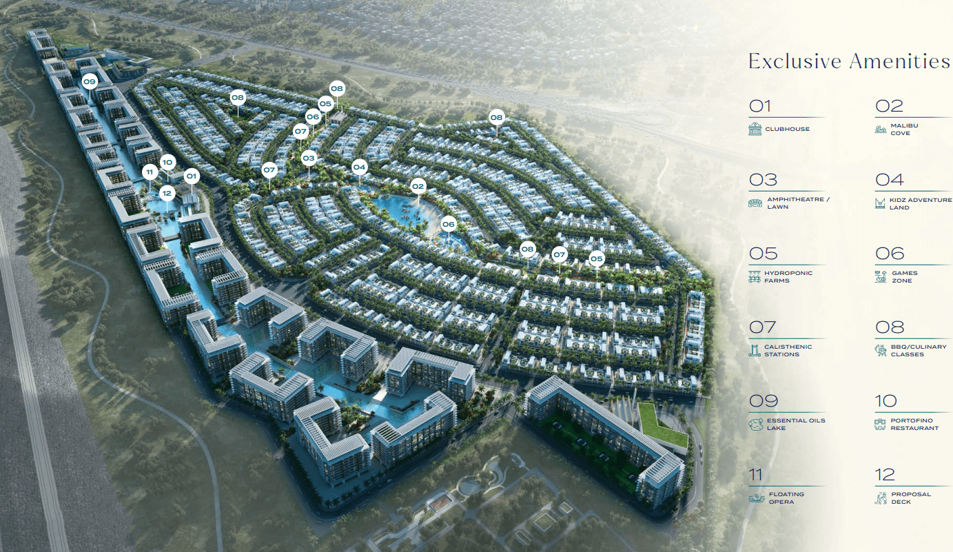 Riverside by Damac master plan