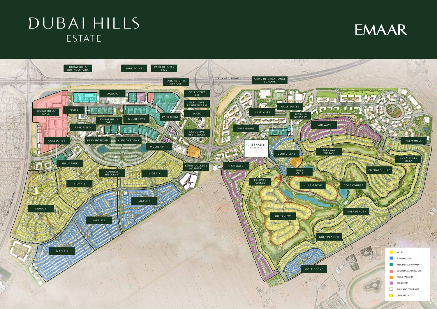 Greenside Residence master plan 1