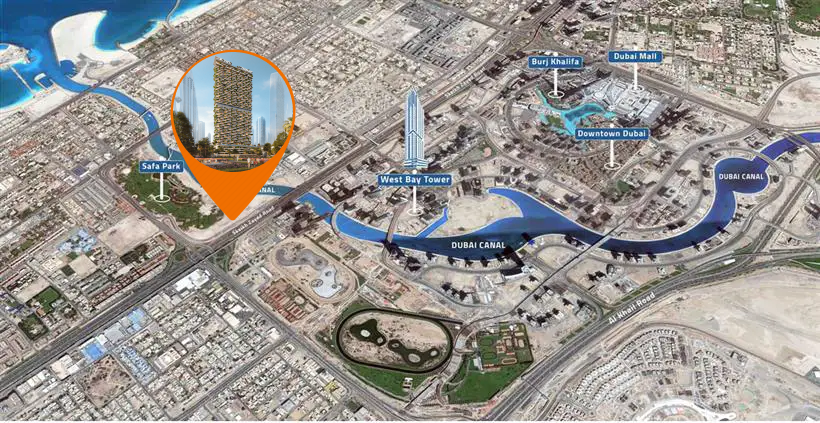 Damac Safa Gate master plan